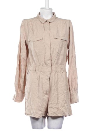 Kurzer Damenoverall H&M, Größe XL, Farbe Beige, Preis 25,99 €