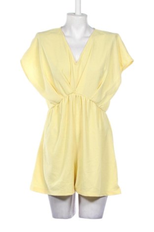 Kurzer Damenoverall Mango, Größe XL, Farbe Gelb, Preis 17,99 €