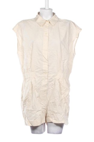 Women's short jumpsuit Mango, Μέγεθος XXL, Χρώμα  Μπέζ, Τιμή 37,99 €
