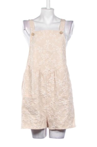 Women's short jumpsuit SHEIN, Μέγεθος XL, Χρώμα  Μπέζ, Τιμή 23,99 €