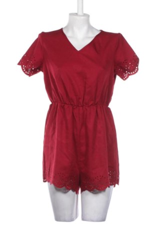 Women's short jumpsuit SHEIN, Μέγεθος M, Χρώμα Κόκκινο, Τιμή 23,99 €