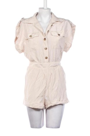 Women's short jumpsuit Unbranded, Μέγεθος S, Χρώμα  Μπέζ, Τιμή 20,00 €