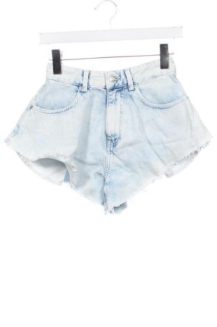 Damskie szorty Bershka, Rozmiar XS, Kolor Niebieski, Cena 53,58 zł