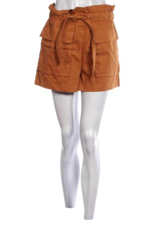 Дамски къс панталон Zara, Размер S, Цвят Кафяв, Цена 15,84 €, #136575917
