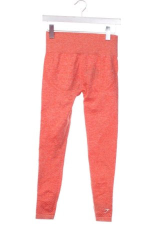 Damen Leggings Gymshark, Größe XS, Farbe Orange, Preis 17,99 €