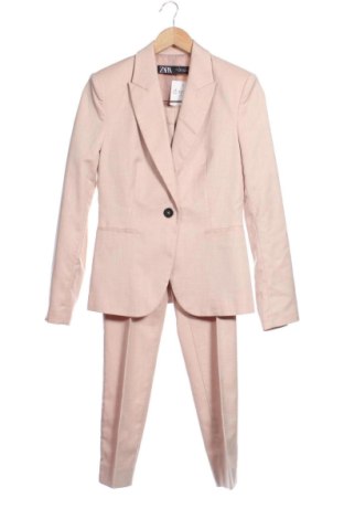 Damen Kostüm Zara, Größe XS, Farbe Beige, Preis 54,99 €