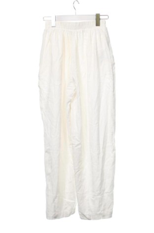 Damenhose Bershka, Größe XS, Farbe Ecru, Preis 10,99 €