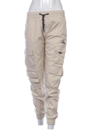 Damskie spodnie Bershka, Rozmiar L, Kolor ecru, Cena 78,99 zł