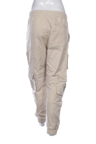 Damskie spodnie Bershka, Rozmiar L, Kolor ecru, Cena 78,99 zł