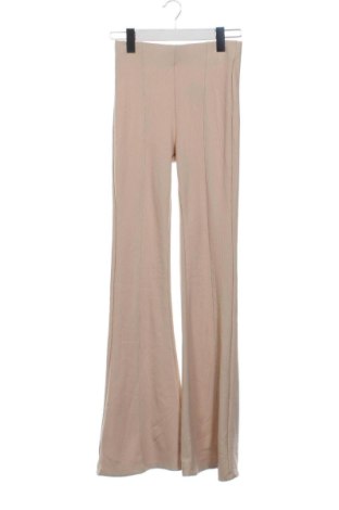 Дамски панталон Bershka, Размер XS, Цвят Бежов, Цена 15,33 €