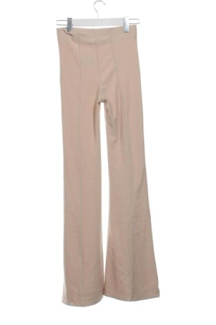 Дамски панталон Bershka, Размер XS, Цвят Бежов, Цена 15,33 €
