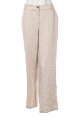 Damskie spodnie H&M, Rozmiar L, Kolor Beżowy, Cena 68,99 zł, #136552733