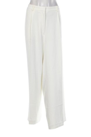 Pantaloni de femei H&M, Mărime XXL, Culoare Alb, Preț 102,99 Lei, #136556704