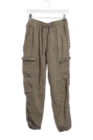Damenhose H&M L.O.G.G., Größe XS, Farbe Grün, Preis 15,00 €