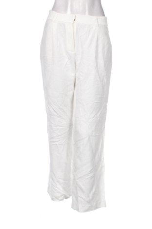 Pantaloni de femei Massimo Dutti, Mărime M, Culoare Alb, Preț 196,99 Lei