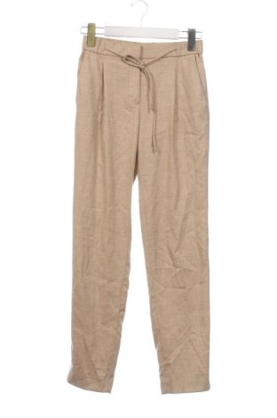Дамски панталон Massimo Dutti, Размер XS, Цвят Бежов, Цена 32,00 €