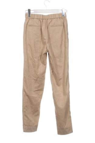 Дамски панталон Massimo Dutti, Размер XS, Цвят Бежов, Цена 32,00 €
