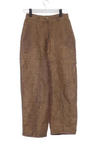 Damskie spodnie Massimo Dutti, Rozmiar XXS, Kolor Brązowy, Cena 171,47 zł