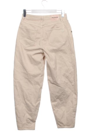 Pantaloni de femei Please, Mărime S, Culoare Bej, Preț 196,99 Lei