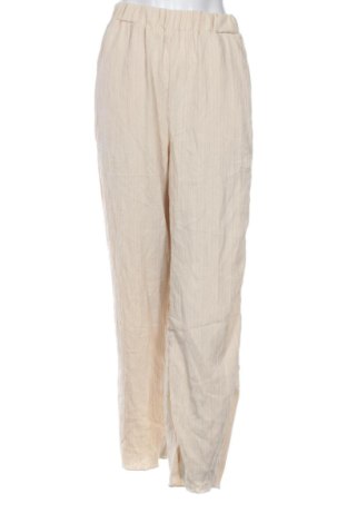 Pantaloni de femei SHEIN, Mărime M, Culoare Ecru, Preț 91,99 Lei