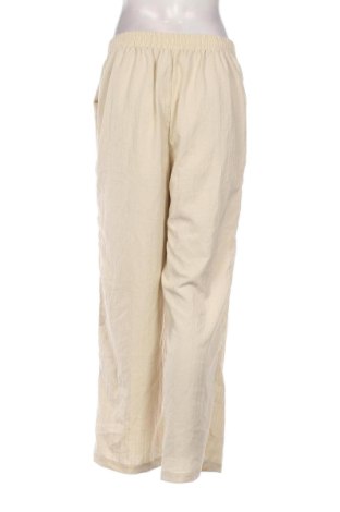 Pantaloni de femei SHEIN, Mărime L, Culoare Bej, Preț 91,99 Lei