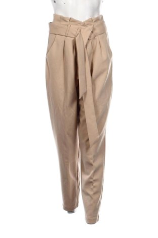 Pantaloni de femei Sinsay, Mărime L, Culoare Bej, Preț 52,24 Lei