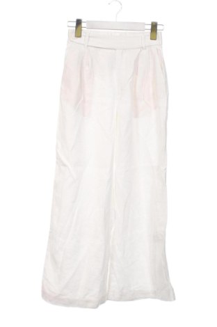 Дамски панталон Stradivarius, Размер XS, Цвят Бял, Цена 14,77 €
