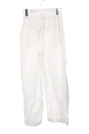 Дамски панталон Stradivarius, Размер XS, Цвят Бял, Цена 14,77 €