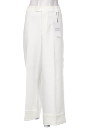 Дамски панталон Stradivarius, Размер L, Цвят Бял, Цена 23,60 €