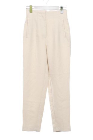 Dámske nohavice Zara, Veľkosť XS, Farba Béžová, Cena  16,95 €