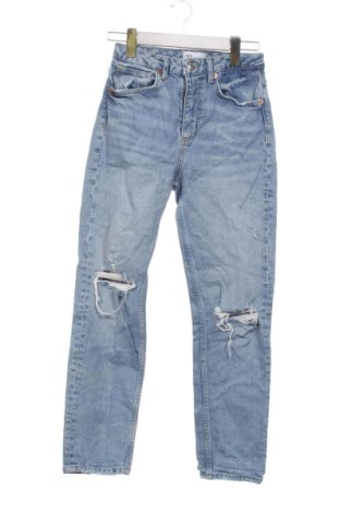 Damenhose Zara, Größe XXS, Farbe Blau, Preis 17,99 €