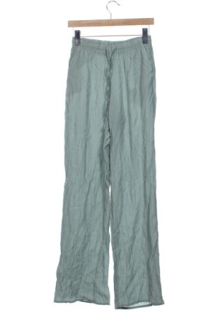 Дамски панталон Zara, Размер XS, Цвят Зелен, Цена 14,31 €
