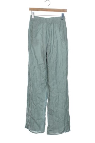 Дамски панталон Zara, Размер XS, Цвят Зелен, Цена 14,31 €