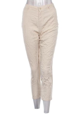Дамски панталон Zara, Размер L, Цвят Бежов, Цена 14,31 €