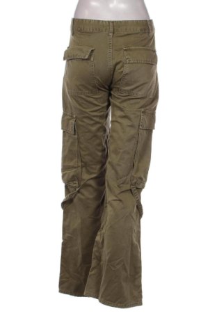 Дамски панталон Zara, Размер S, Цвят Зелен, Цена 14,31 €