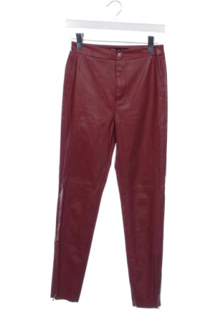Дамски панталон Zara, Размер XS, Цвят Червен, Цена 13,81 €