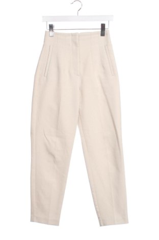 Damenhose Zara, Größe XXS, Farbe Beige, Preis 13,81 €