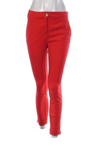 Damskie spodnie Zara, Rozmiar S, Kolor Czerwony, Cena 75,02 zł, #136556842