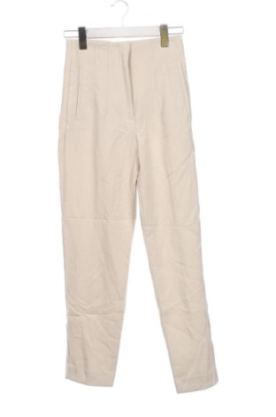 Pantaloni de femei Zara, Mărime XS, Culoare Ecru, Preț 85,99 Lei