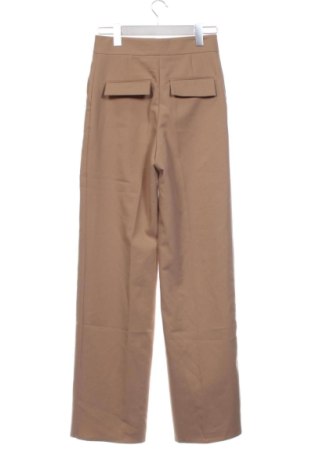Damskie spodnie Zara, Rozmiar XS, Kolor Beżowy, Cena 75,02 zł