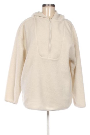 Γυναικείο fleece φούτερ Sinsay, Μέγεθος L, Χρώμα Λευκό, Τιμή 19,95 €