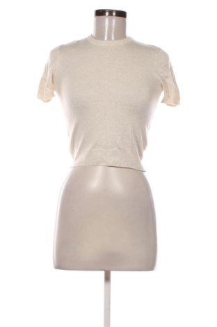 Pulover de femei H&M Divided, Mărime XS, Culoare Ecru, Preț 91,99 Lei
