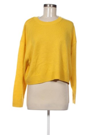 Pulover de femei H&M Divided, Mărime L, Culoare Galben, Preț 77,00 Lei