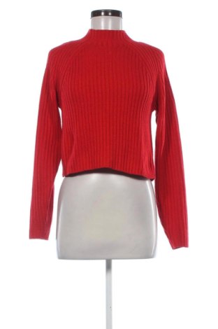 Pulover de femei H&M Divided, Mărime S, Culoare Roșu, Preț 77,25 Lei