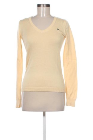 Damenpullover Lacoste, Größe S, Farbe Gelb, Preis € 52,75