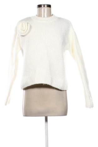 Damenpullover Sinsay, Größe XS, Farbe Weiß, Preis 15,00 €