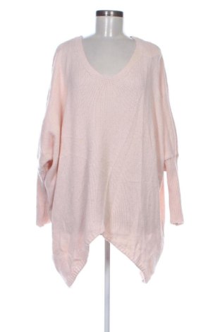 Damski sweter Unbranded, Rozmiar 4XL, Kolor Różowy, Cena 80,38 zł