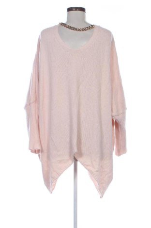 Damski sweter Unbranded, Rozmiar 4XL, Kolor Różowy, Cena 80,38 zł