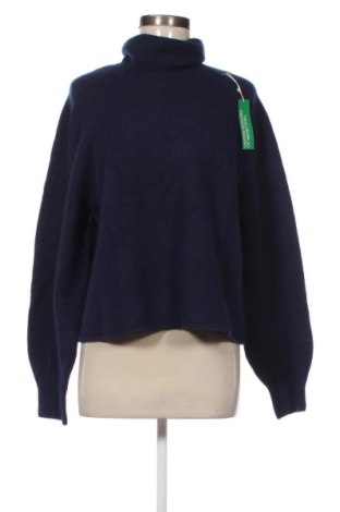 Pulover de femei United Colors Of Benetton, Mărime M, Culoare Albastru, Preț 294,99 Lei