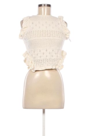 Damski sweter Zara, Rozmiar M, Kolor ecru, Cena 75,02 zł